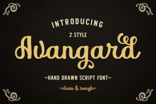 Avangard: A Vintage Script Font for Campaigns That Connect