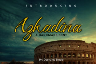 Azkadina: A Web Designer’s Review of This Script Font