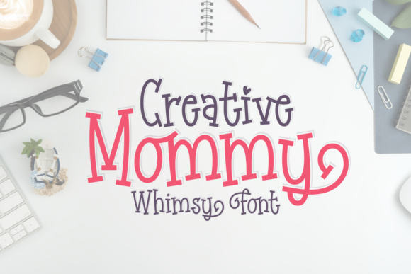 Creative Mommy: A Handwritten Serif Font for Digital Designers