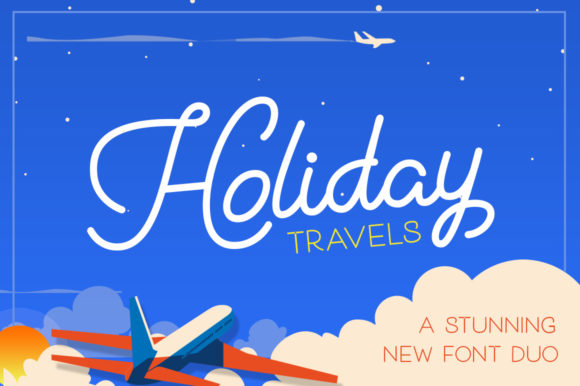 Holiday Duo Font: A Script and Sans Typeface for Web Design