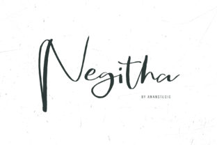 Negitha: A Light Script Font for Contemporary Branding