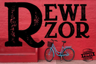Rewizor: A Bold Serif Font That Commands Attention in Campaigns