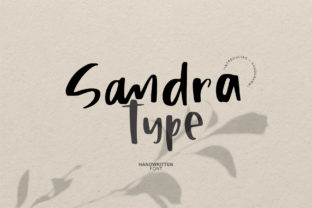 Sandra Type: A Light and Charming Script Font for Marketers