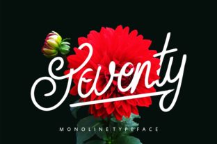 Seventy: The Twisted Script Font That Demands Attention
